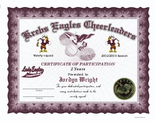 Full Color Leading Certificates
