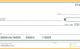 Full Size Of Large Big Check Template Free Oversized Blank Delighted
