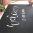 FULL VIDEO Create Beautiful Welcome Chalkboard For Wedding W Font