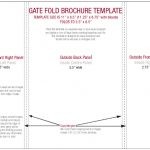Gate Fold Brochure Template Indesign Gatefold