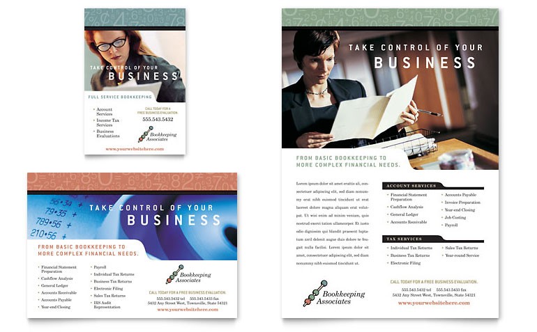 GBD S Ideal Financial Services Brochure Template Free