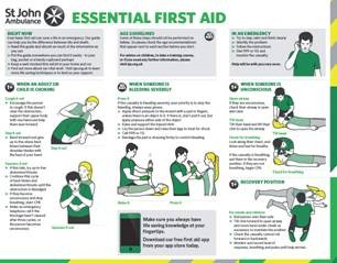 Get A Free First Aid Guide St John Ambulance Brochure