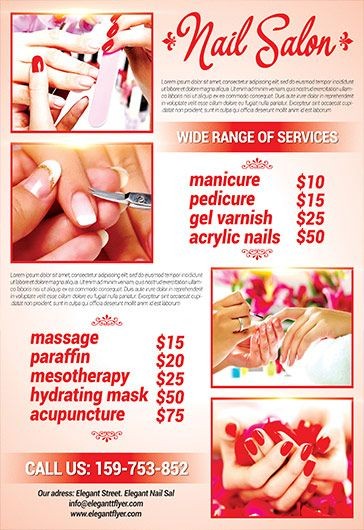 Get This Amazing Template You Can Use All Of Our Premium Flyer Nail Free