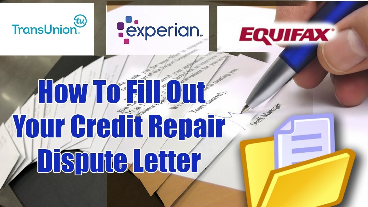 GET THIS FREE FORM How To Fill Out A Credit Dispute Form 609 Letter Free