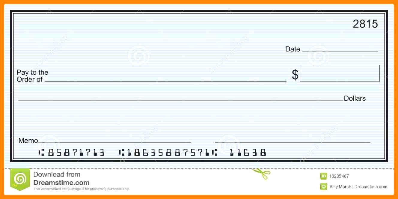 Giant Check Template Luxury Checks For Presentations