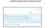 Giant Cheques Printdesigns Store Oversized Cheque Template