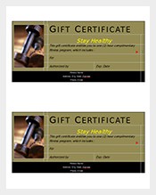 Gift Certificate Template 128 Free Word PDF PSD EPS Documents