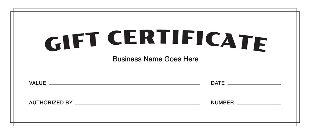 Gift Certificate Templates Download Free Certificates Square Card Samples