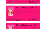 Gift Certificates Awesome Makeup Certificate Template Choice