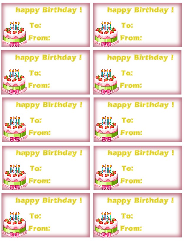 Gift Tag Design Template Images Gallery Labels Free Cake Label