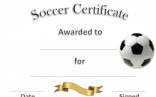 Golf Awards Ideas LSC Design Soccer Certificate