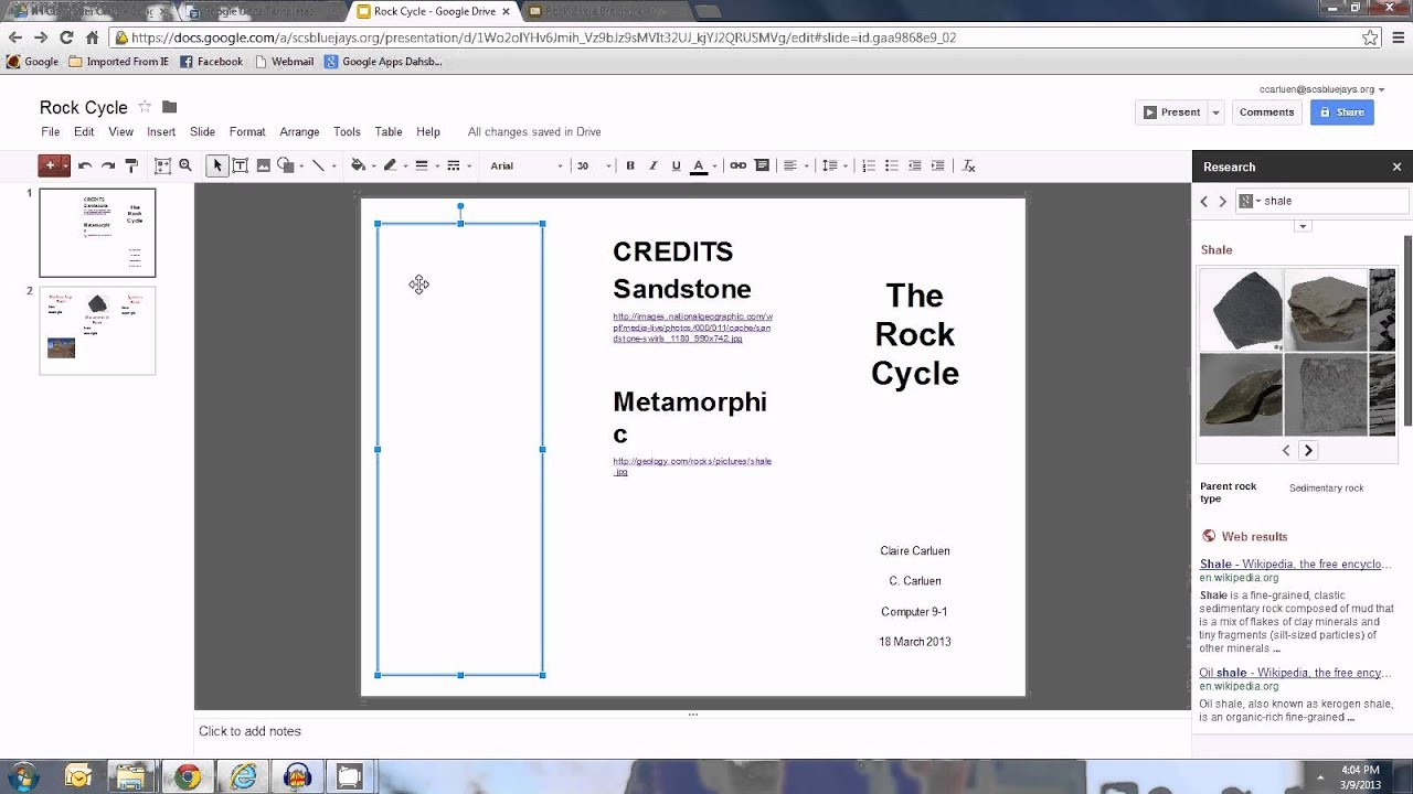 Google Docs Rock Cycle BROCHURE YouTube How To Make A Brochure On