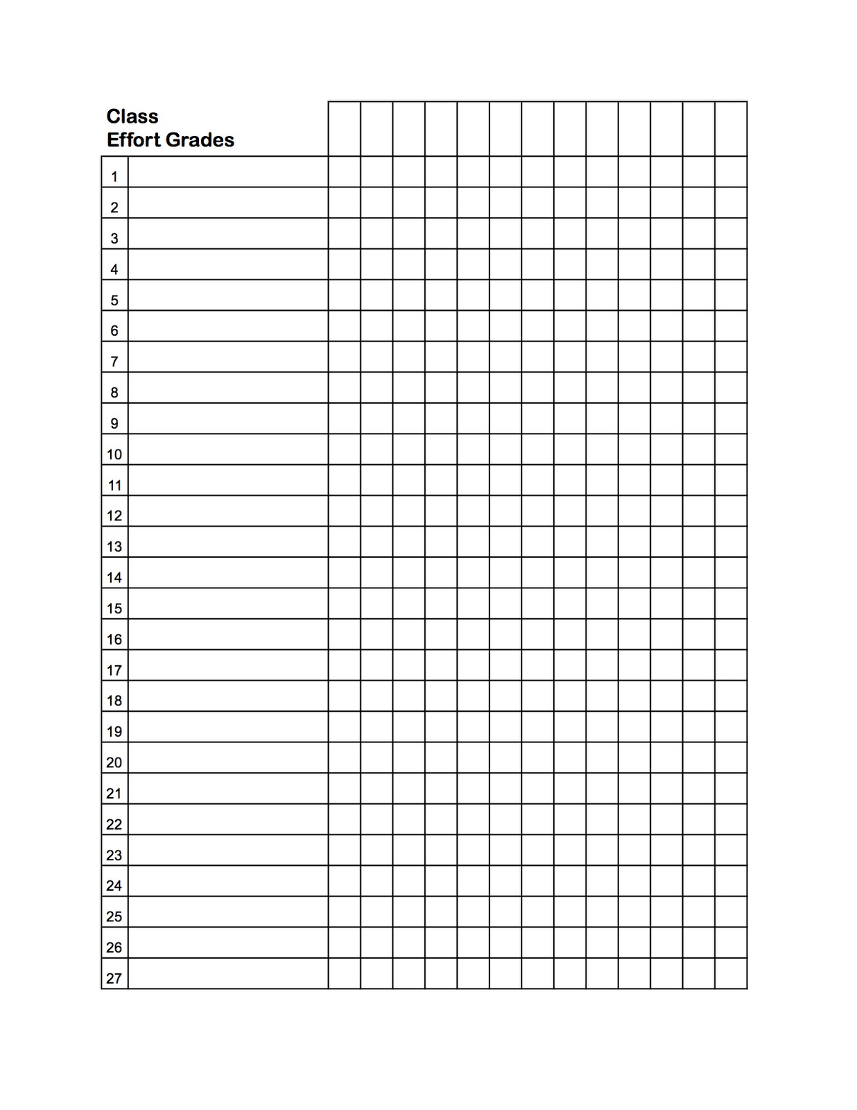 Gradebook Sheet Ukran Agdiffusion Com Free Printable Sheets For Teachers