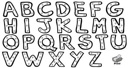 GRAFFITI FONTS Graffiti ABC XYZ All 26 Letters Of The Alphabet Letter