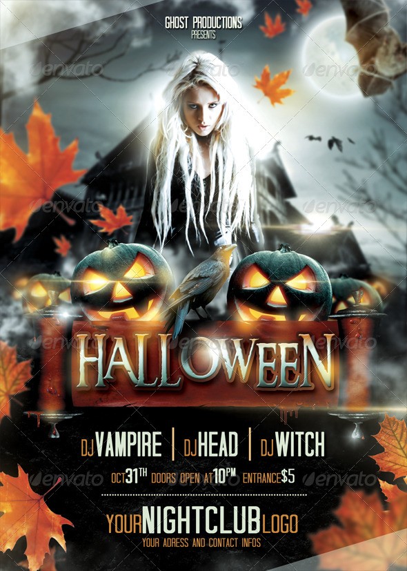 Halloween Flyer Psd Free Download 20