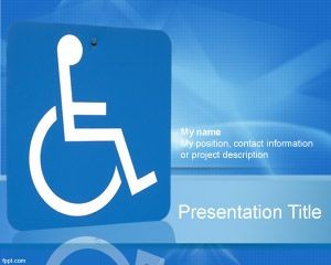 Handicap PowerPoint Template