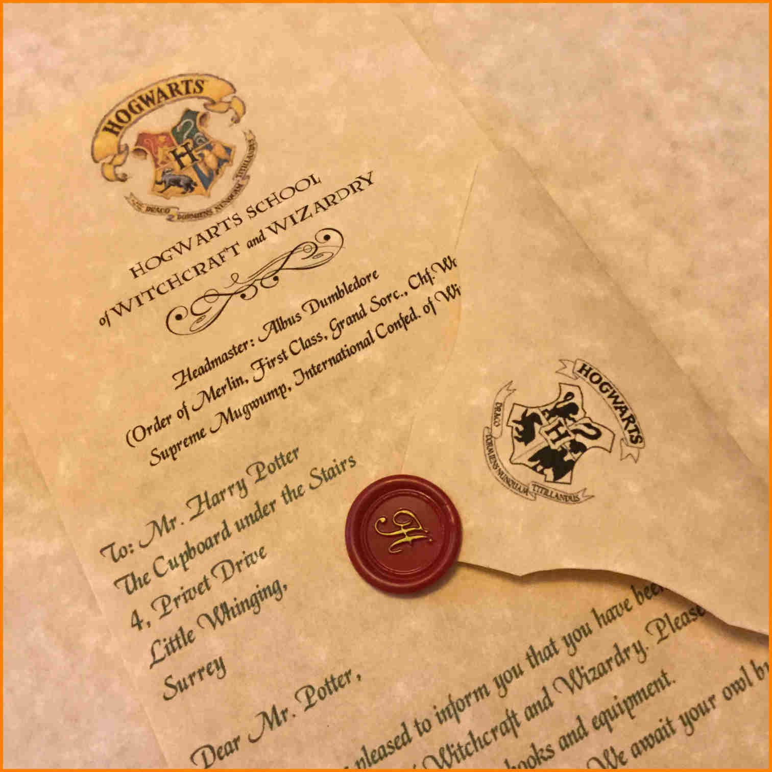 Harry Potter Acceptance Letter Ibov Jonathandedecker Com Make Your Own Hogwarts Diploma