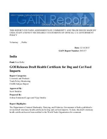 Health Certificate For Dogs Ukran Agdiffusion Com Fit To Fly Dog Template