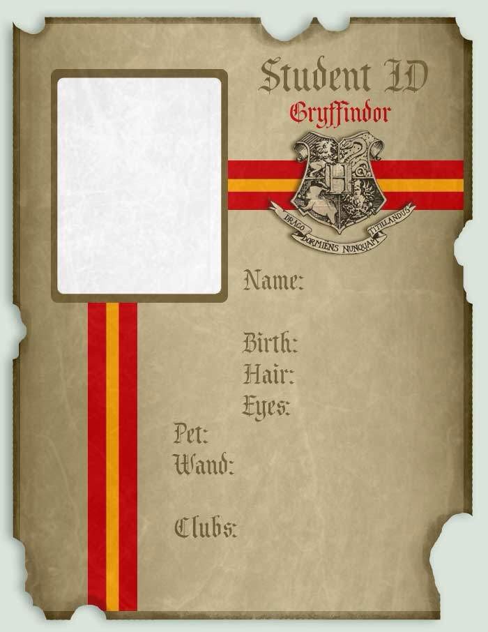 Hogwarts ID And Diploma Templates Harry Potter Amino Template