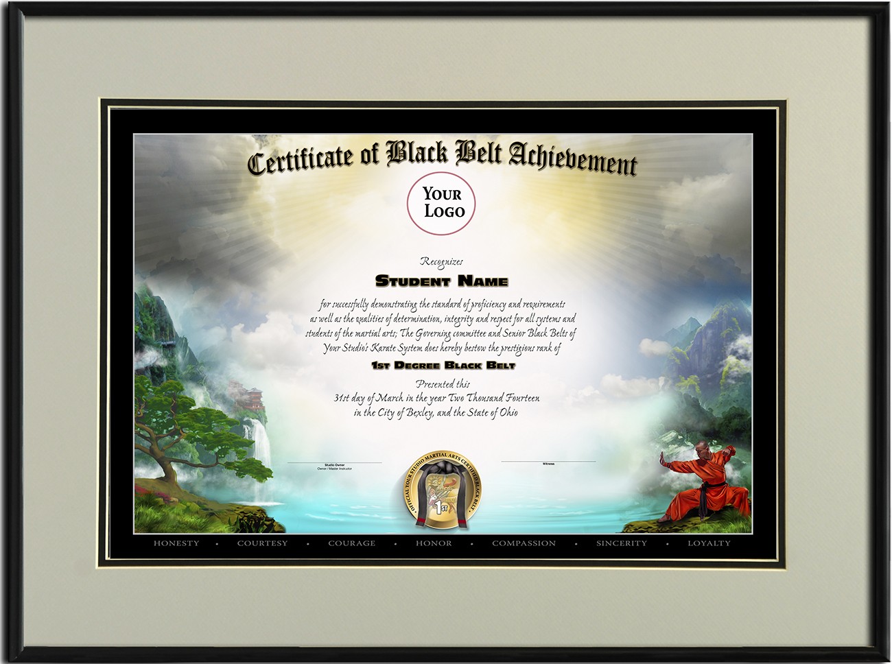 Home Martial Arts Certificates Certificate
