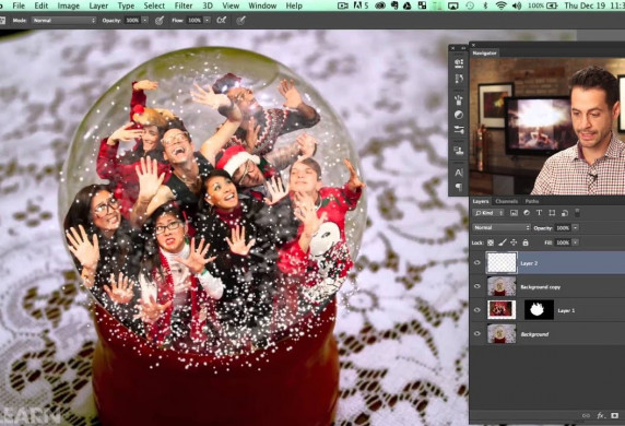 How Not To Edit A Photo In Photoshop YouTube Christmas Card Ideas