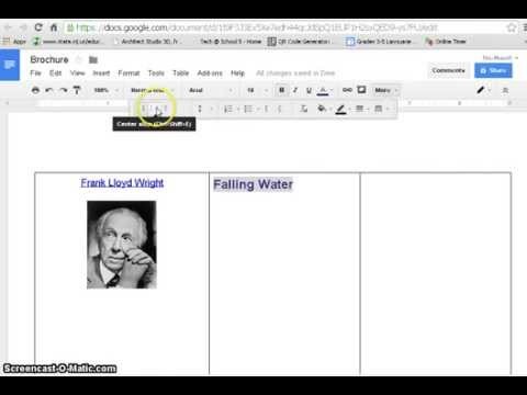 How To Create Brochure With Google Docs YouTube Make A On