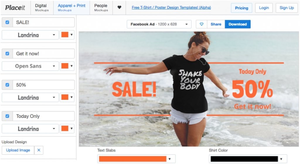 How To Create Teespring Facebook Ads Like A Professional Placeit Print Ad Templates Free