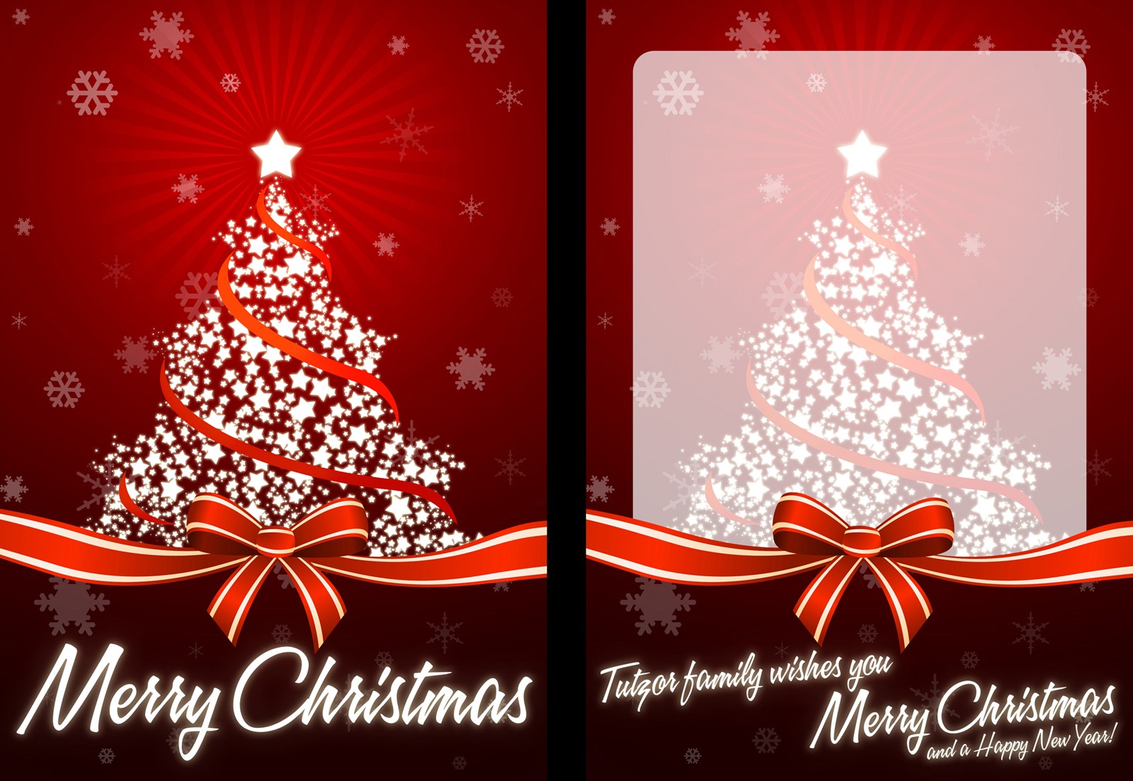 How To Create Your Own Christmas Card Ready For Print Tutzor Psd