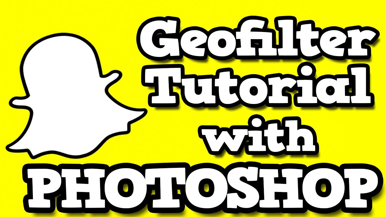 HOW TO MAKE A SNAPCHAT GEOFILTER With Photoshop YouTube Geofilter Template