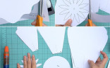 How To Make Giant Paper Roses Plus A Free Petal Template Rose Flower