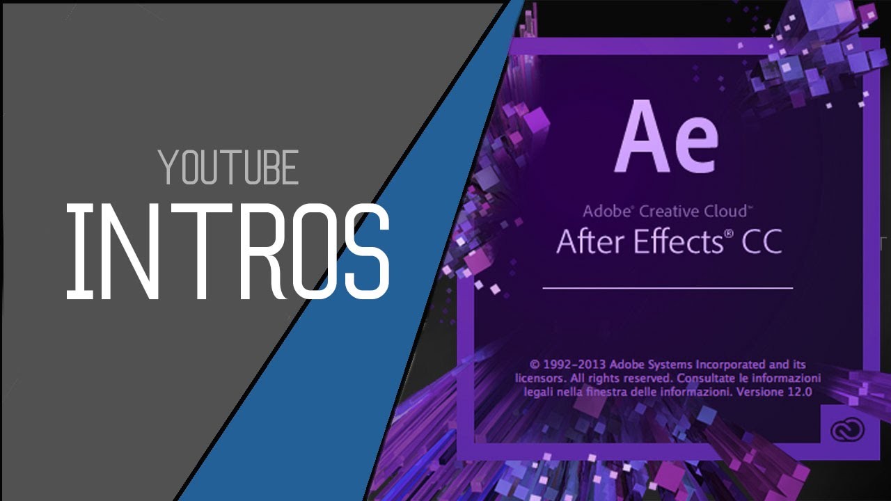 How To Make Professional Looking YouTube S After Effects CC Youtube