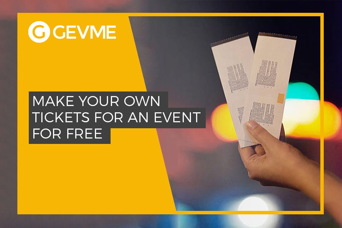 How To Make Tickets For An Event Free Ukran Agdiffusion Com Create