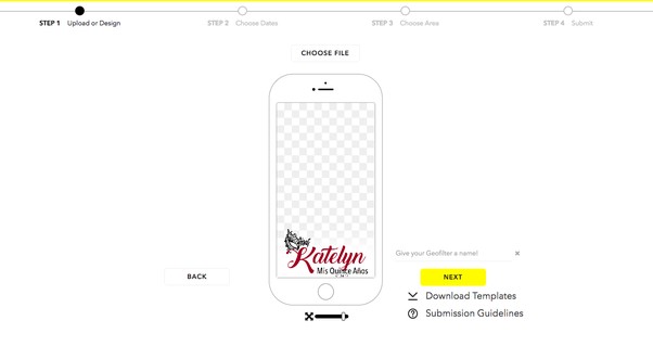 How To Preview A Sample Of My Snapchat Geofilter Is There Custom