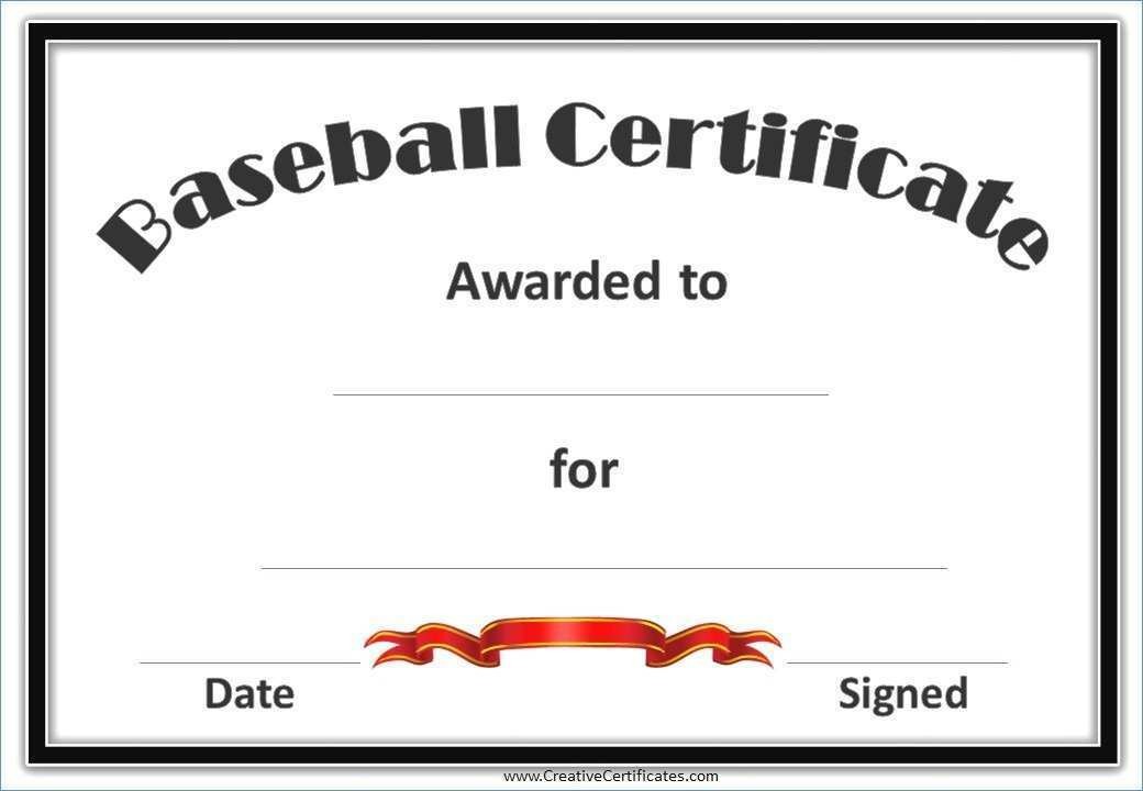 Human Body Template Beautiful Free Printable Baseball Certificates Ideas