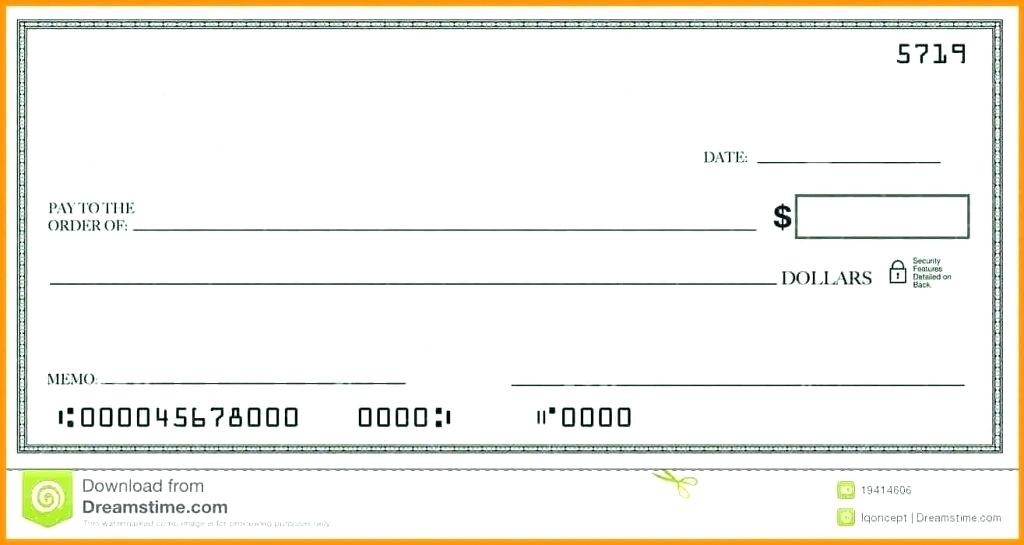 Image Result For Free Blank Check Template Presentation Cheque Pdf Download