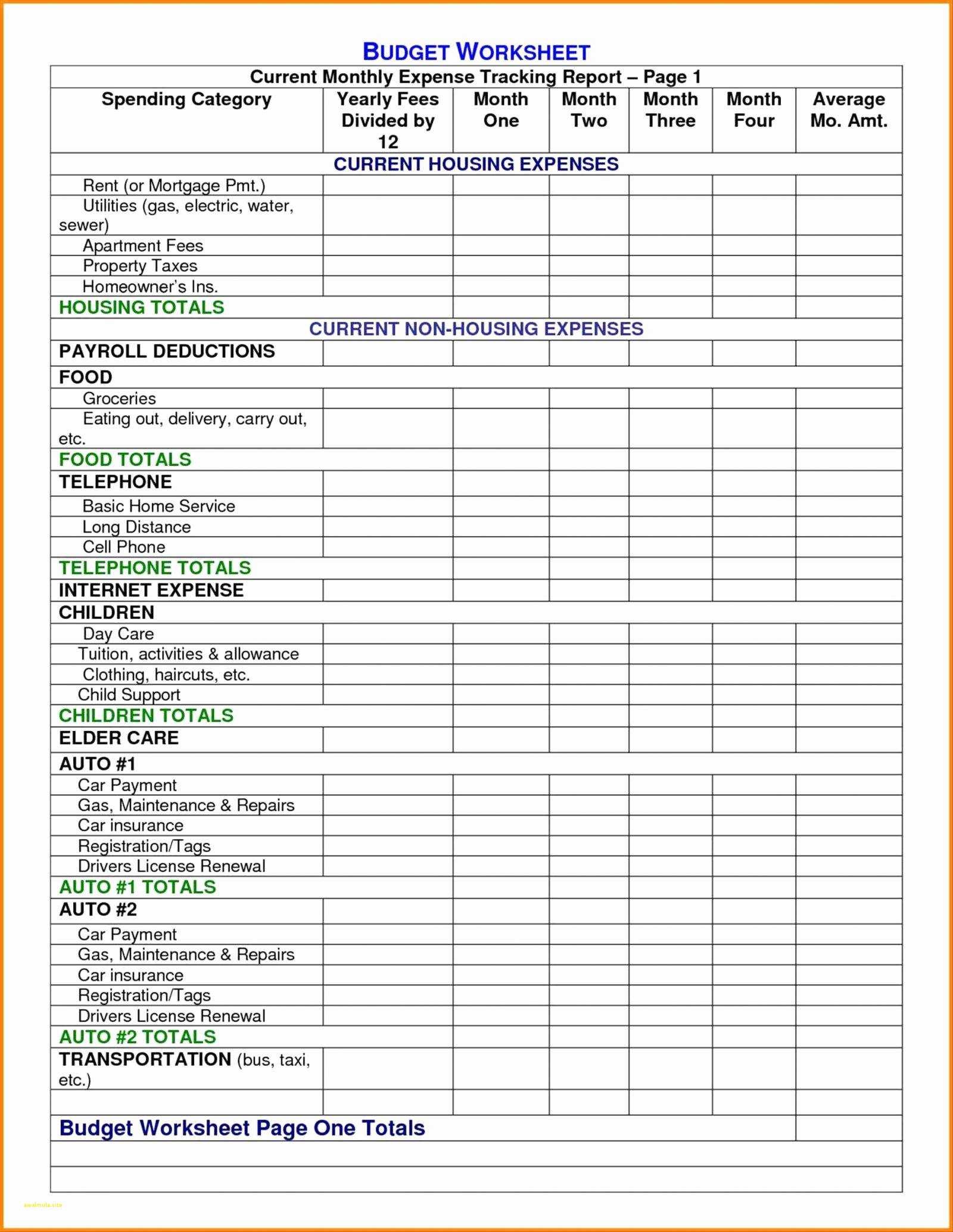Income Tax Excel Spreadsheet AWAL MULA Free Templates