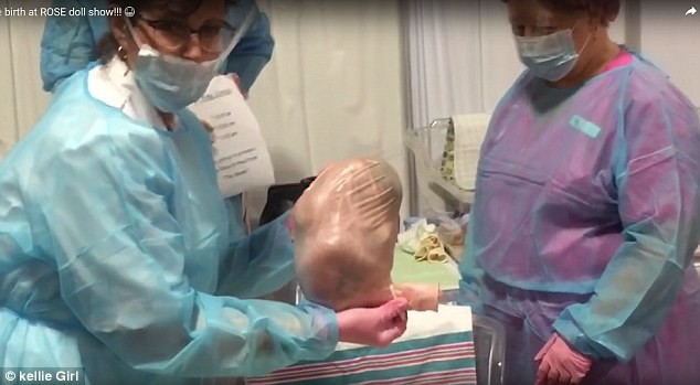 Incredible Video Shows Women Live Birthing A Baby Reborn Doll In Birth