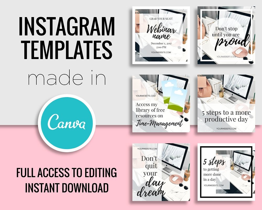 Instagram Templates Made In Canva Creative Free Template Download
