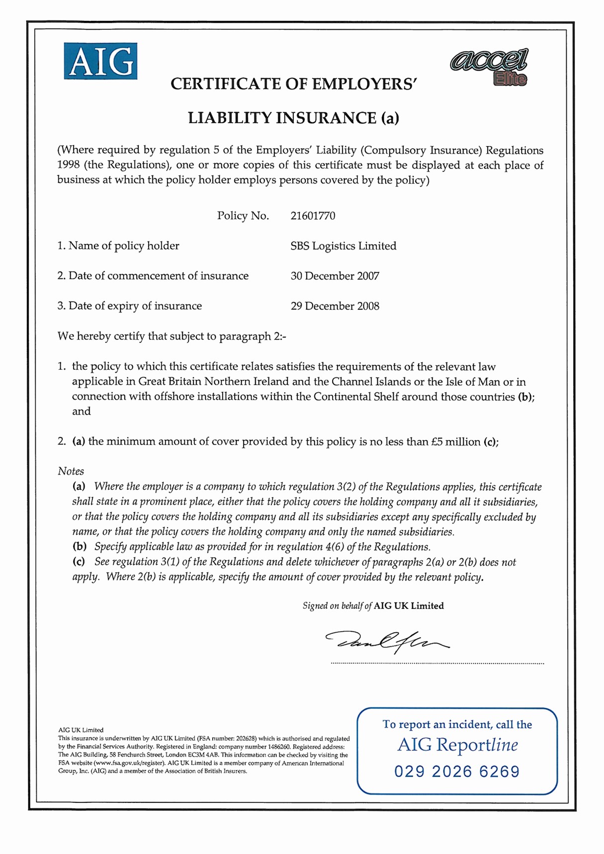Insurance Certificate Template Elegant Business