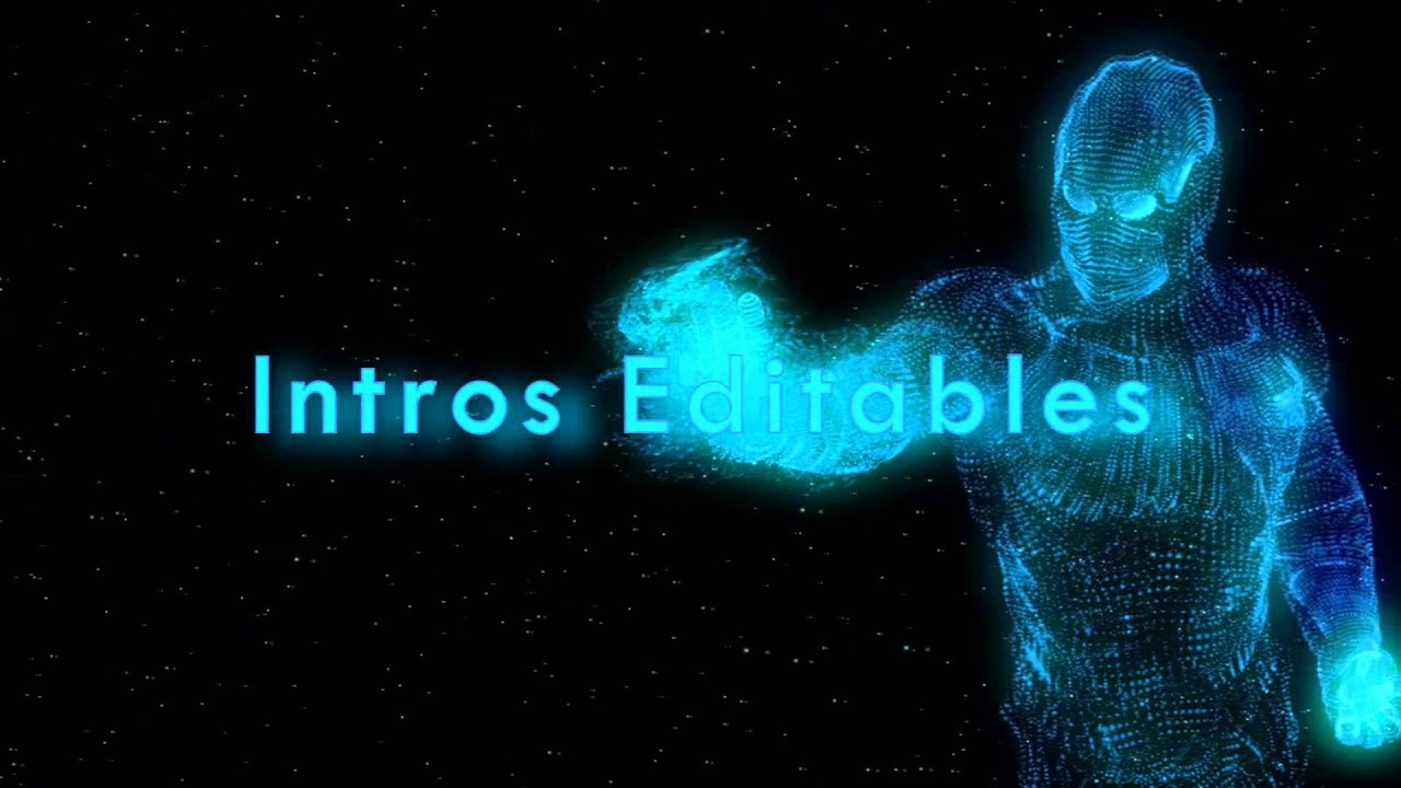 Intro Iron Man Editable Template Sony Vegas HD YouTube Pro