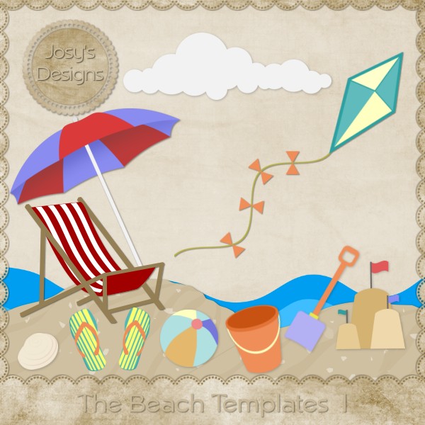 JC The Beach Templates 1 Josy Carson 6 00 Magical Scraps Gift Certificate Template