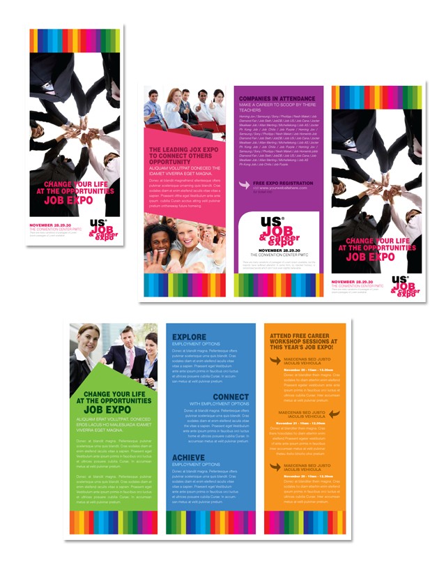 Job Brochure Template Templates Ideas For A Career