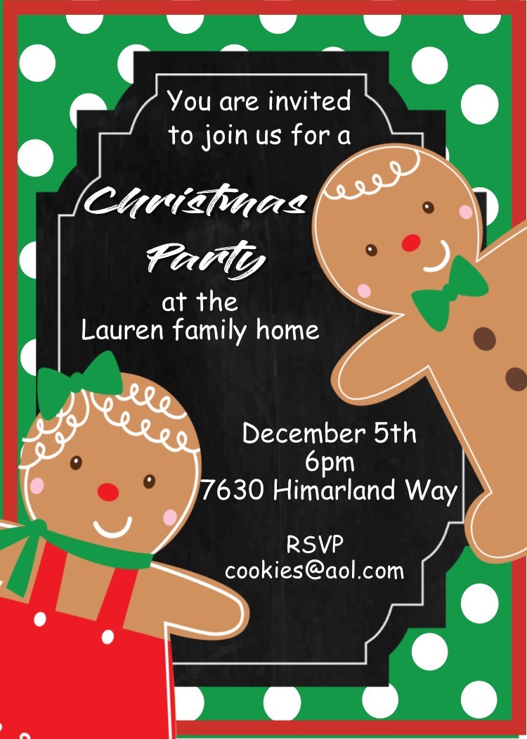 Kids And Family Christmas Party Invitations New For 2018 Holiday Invitation