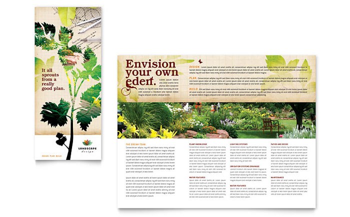 Landscaping And Quotes Free Landscape Design Brochure S