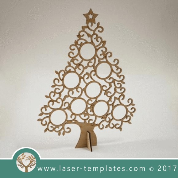 Laser Cut TREE Template Collection Download Vector Designs Free Cutter Templates