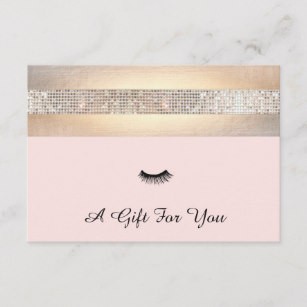 Lash Extensions Gifts On Zazzle CA Eyelash Extension Gift Certificate Template
