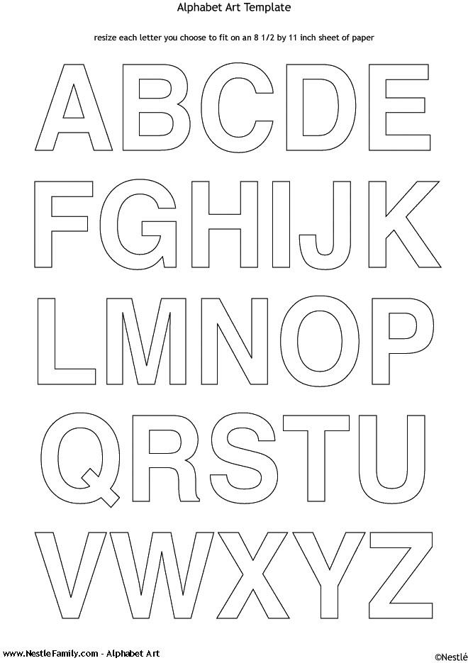 Letter Print Outs Ibov Jonathandedecker Com Alphabet