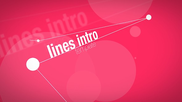 Lines Intro By Kicor VideoHive Free Apple Motion Templates