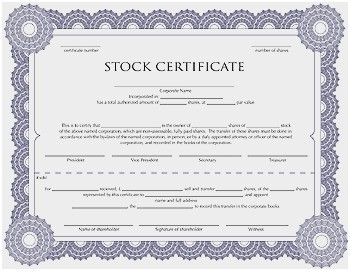 Llc Membership Certificate Wonderfully Corporate Stock Template Word