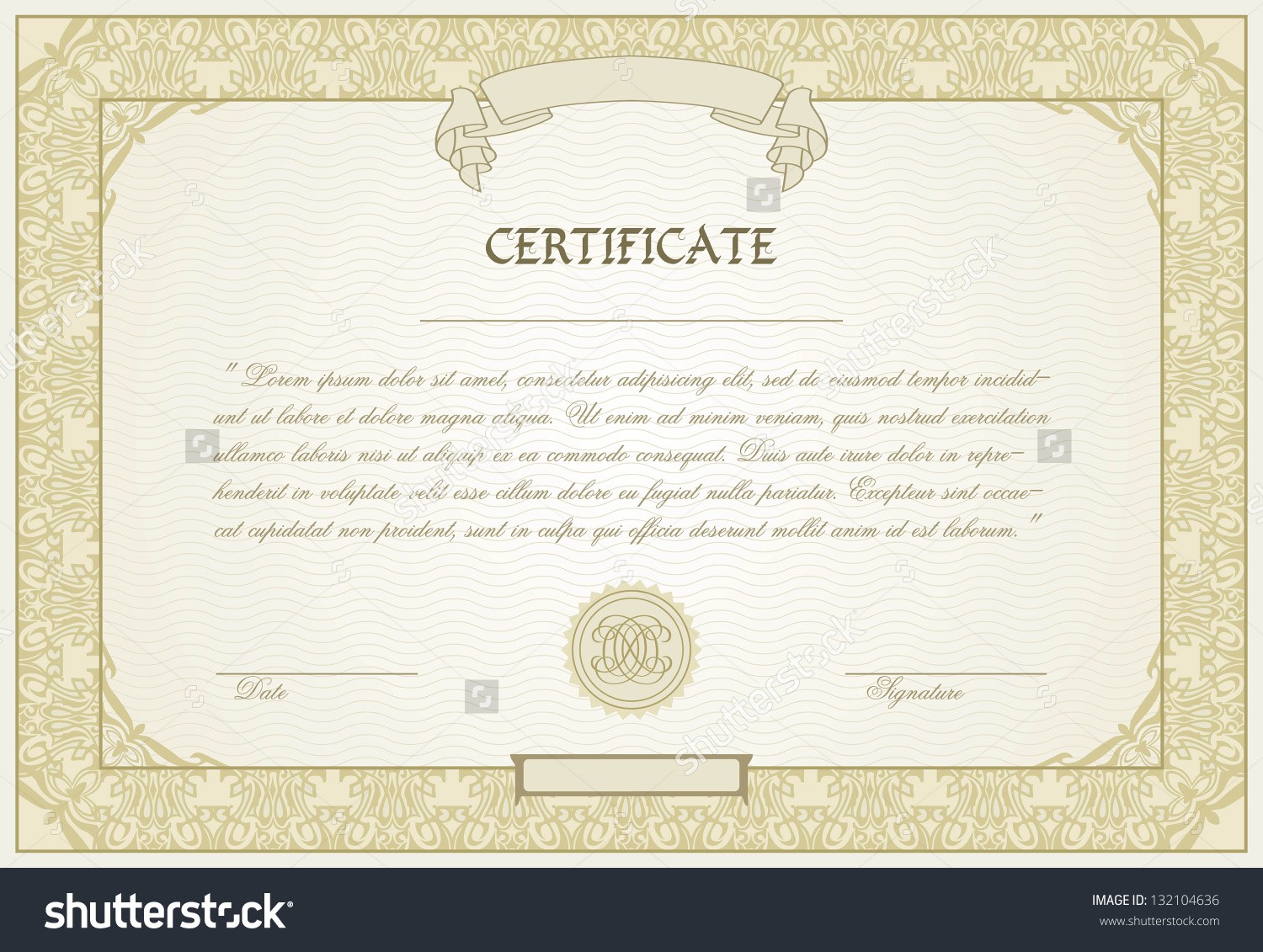 Long Service Certificate Template Sample Zrom